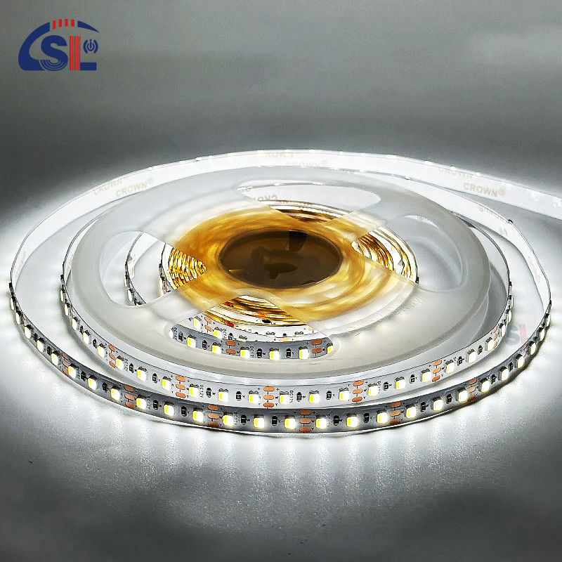 Electroplate PCB 120Ds 8mm Ra 80 3000K-6500K Running LED Light Strip per uso residenziale