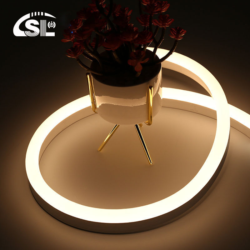 Top Bending Caldo Bianco Neon Flex DC 12V IP65 Impermeabile 8x16mm 120 LED/M Completo