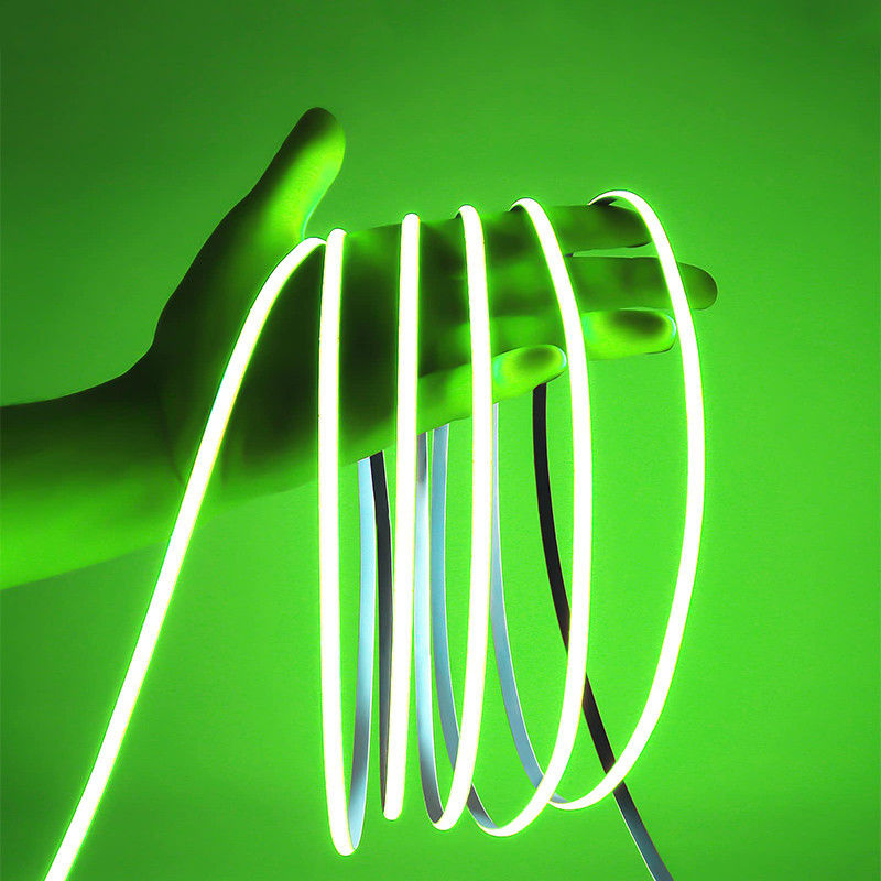 Lumiera a striscia a LED COB duratura IP20 8mm 12V24V 320leds Verde per esterni interni