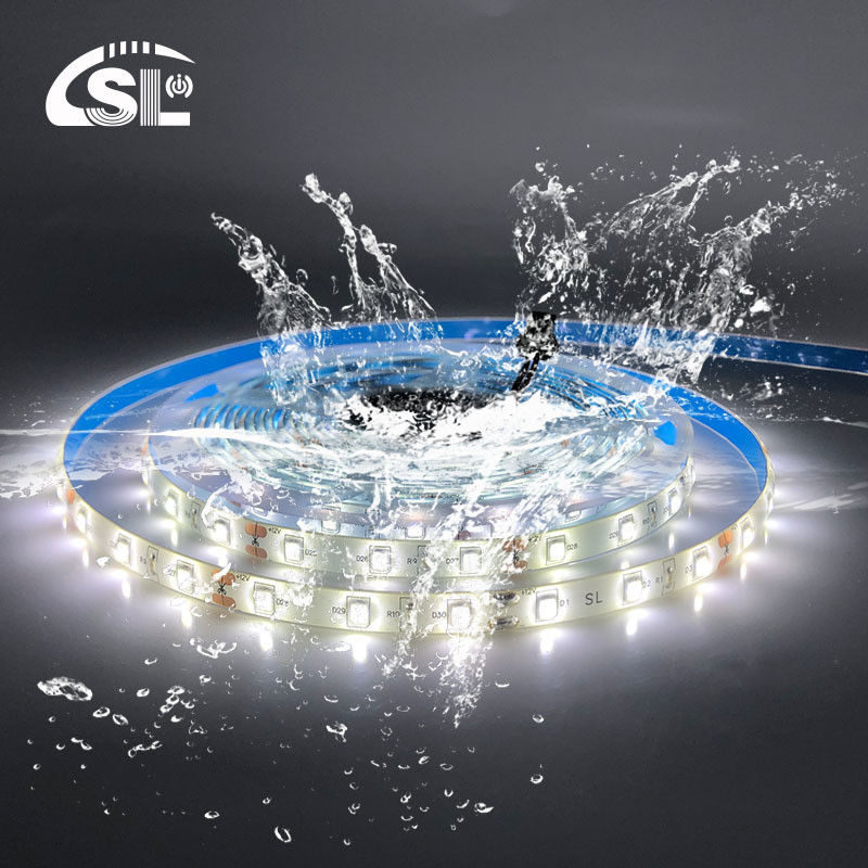 Acque resistenti 5v 8mm 320leds 3000K4000K 1cm un taglio Electroplate COB SMD2835 LED Strip Light 2-