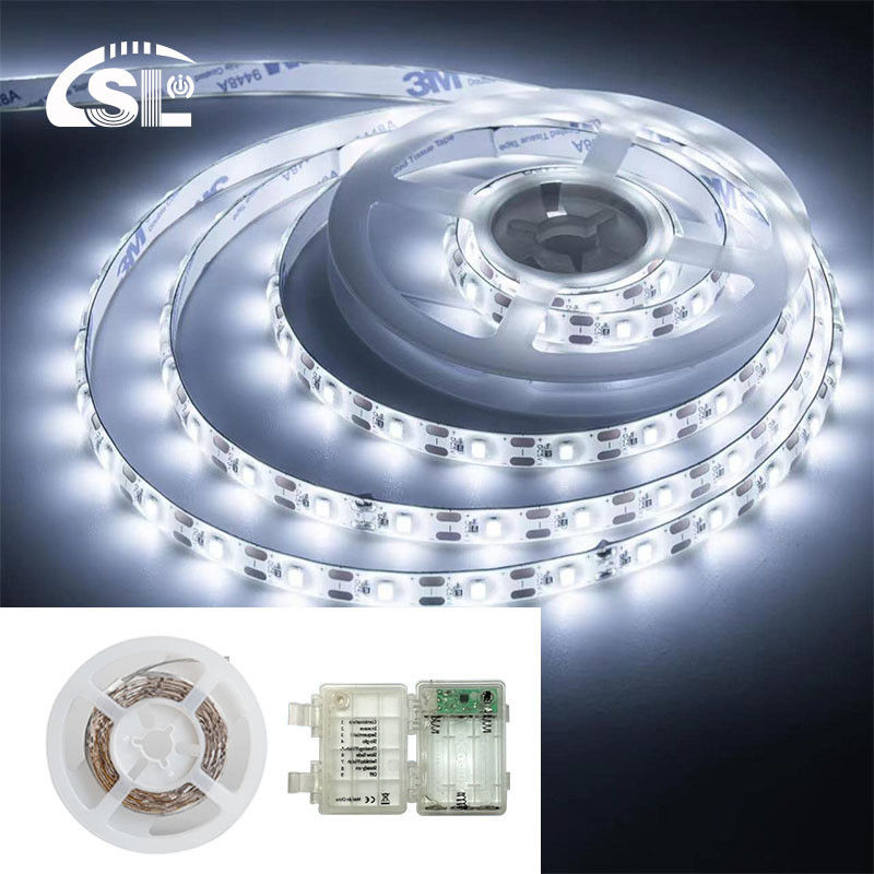 DC 24V 5V 120LED 8mm 6500K Bianco Alta luminosità Flessibile elettroplata SMD2835 LED Strip Light