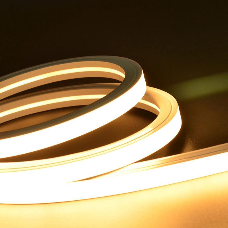Hotel Silicone Neon Flex 12*12mm Quadrato DC 24V IP67 Acque resistenti all'aria aperta Led Neon Light