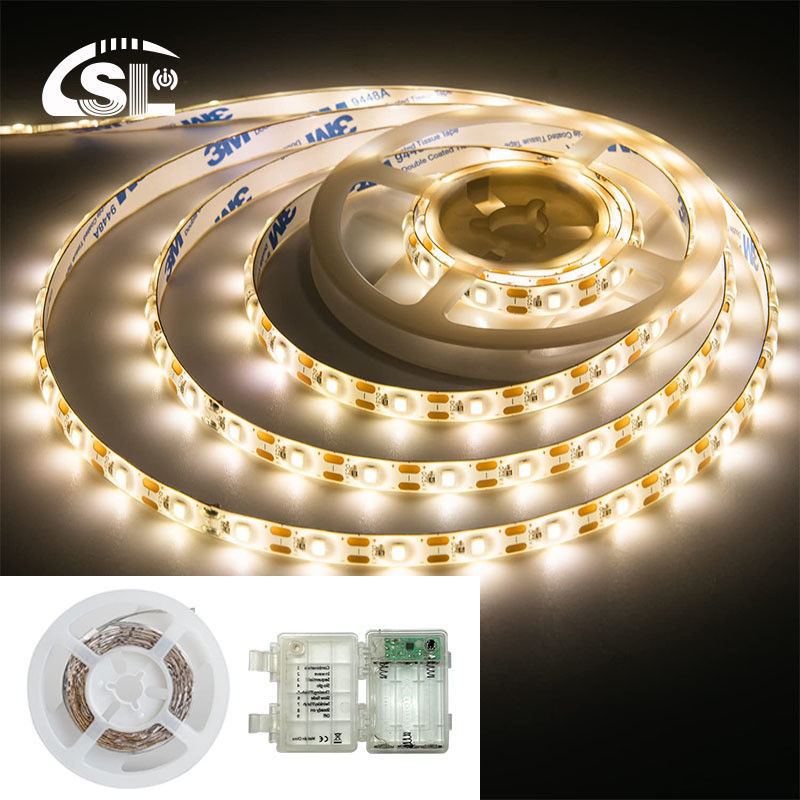 Hotel 5v 120leds 8mm 3000K Warm White Led Strip Light con e Flux luminoso/m 2640 lm