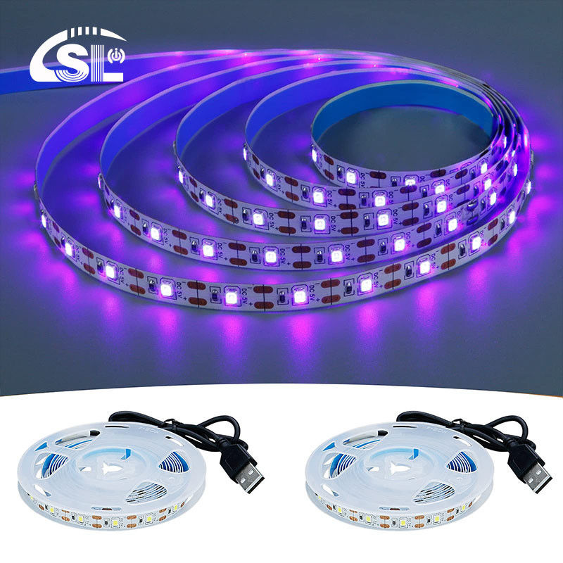 LED Strip Light 5V 8mm 120LEDs viola One Cut Electroplate per le vostre esigenze