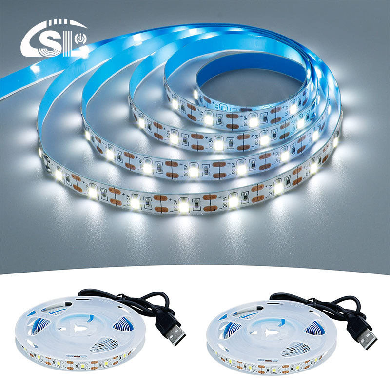 120LED/m 5V 8mm 6500K Bianco Un taglio elettroplata flessibile SMD2835 LED Strip Light