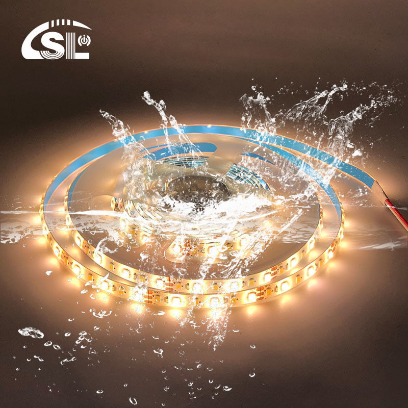 LED Strip Light 8mm 120leds 3000K-6500K impermeabile IP65 SMD2835 per la decorazione interna
