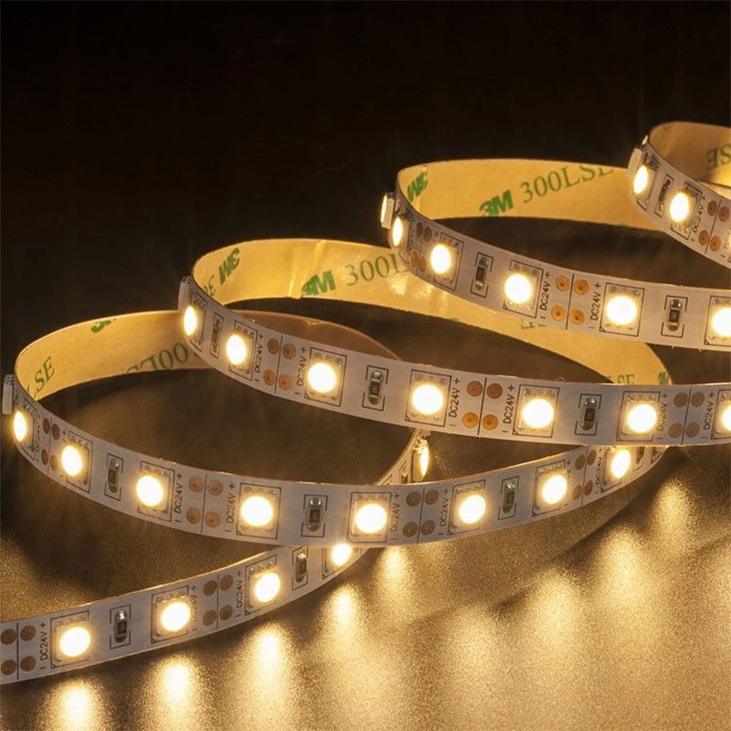 Soft Outdoor Silicone Cover Smart Light-Smd2835 24V Led Strip Light 10M 12 Volt Caccia