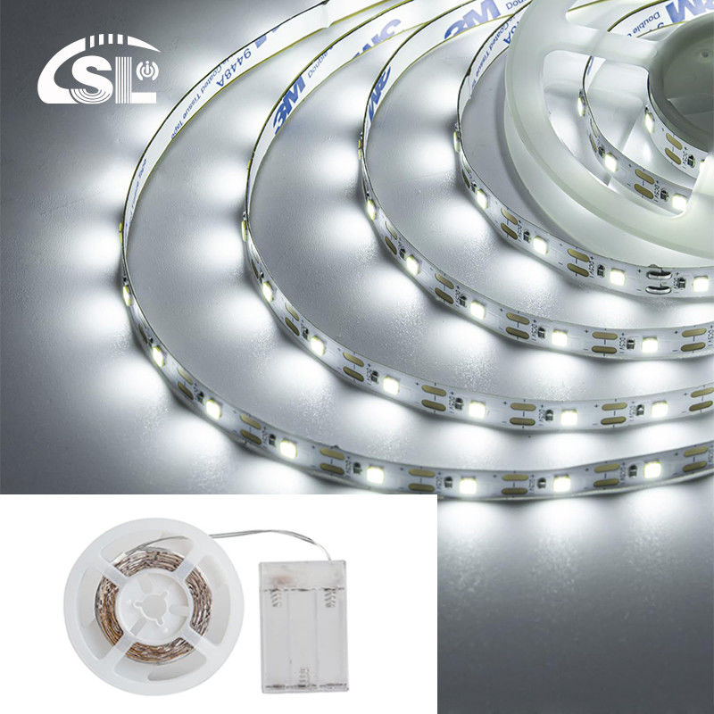 IP20 Alta luminosità 5v 8mm 120leds 6500K Bianco elettroplatta flessibile SMD2835 Led Strip Light