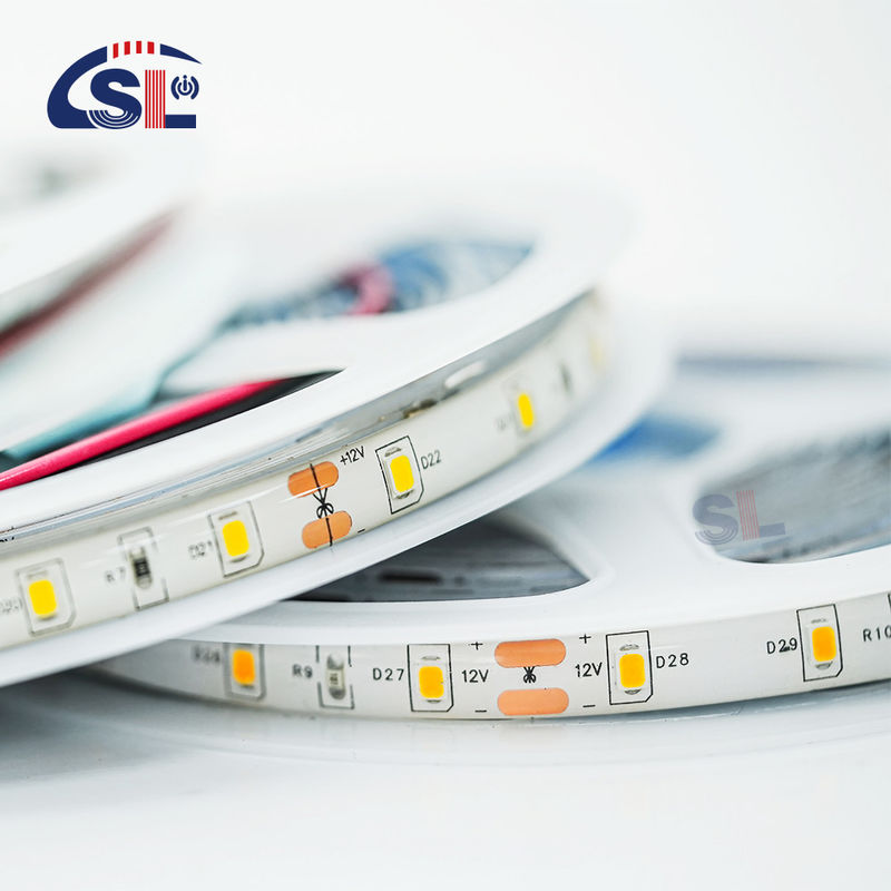 Corde di luce con indice di riproduzione del colore Ra 80 5M/R DC12V 8MM 120 perline 10W/M 6500k