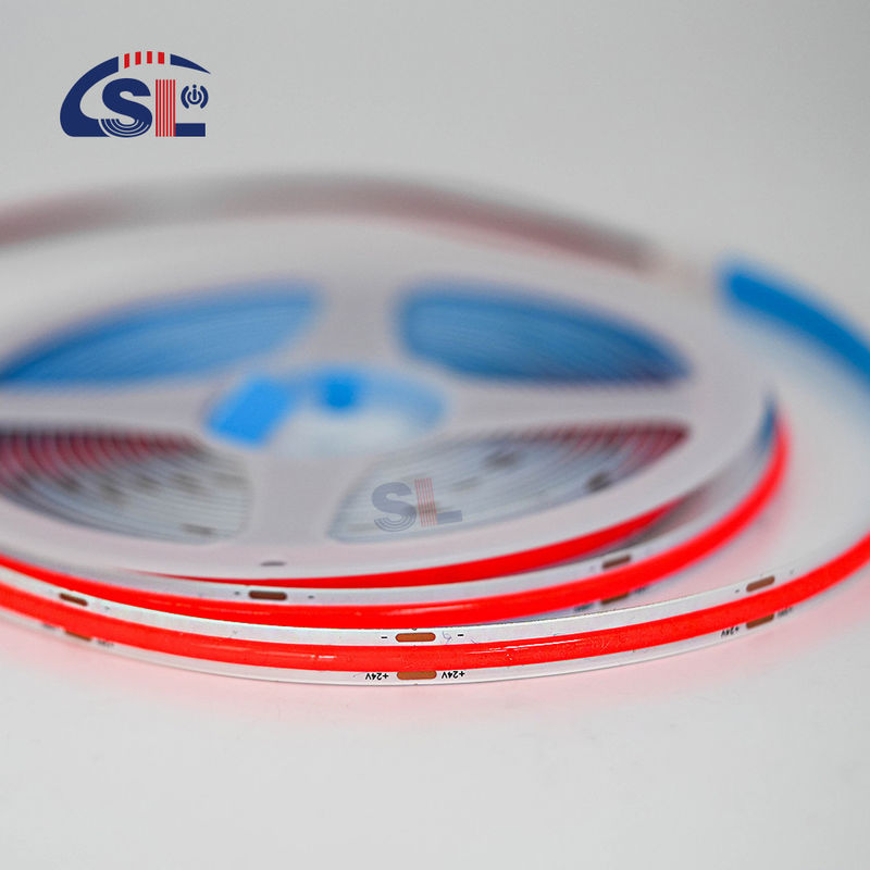 Incredibile 24v COB 320Ds 8mm Ra 85 Red LED Light Strip con 50000 ore di vita