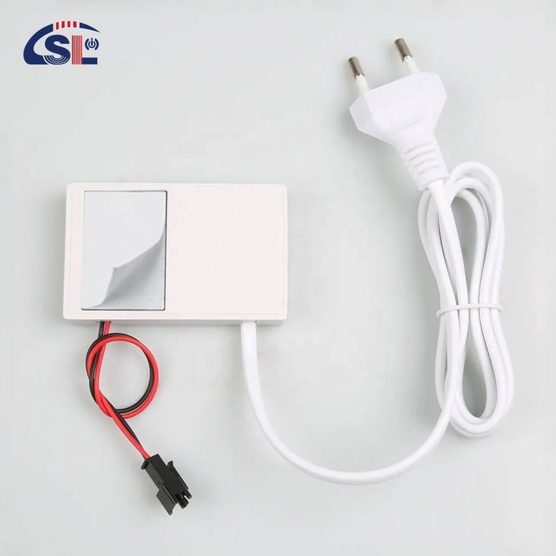 Mini specchio di vetro luce di trucco a LED singolo tocco tre colori 12V tensione di uscita per il bagno