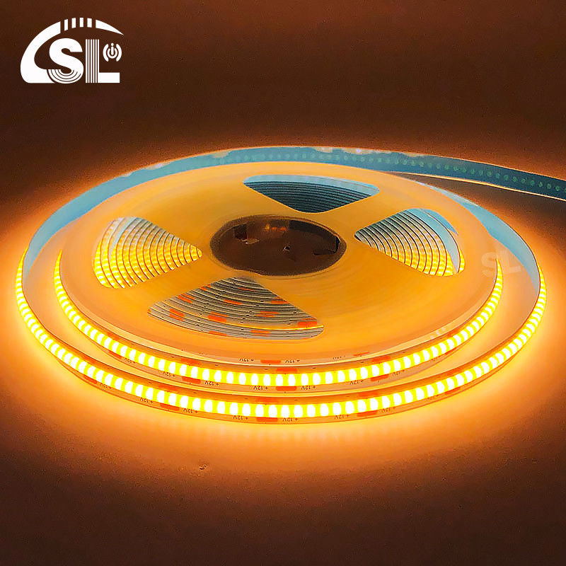 22lm/w Electroplate COB 320Ds 8mm Ra 80 3000K LED Light Strip per uso residenziale
