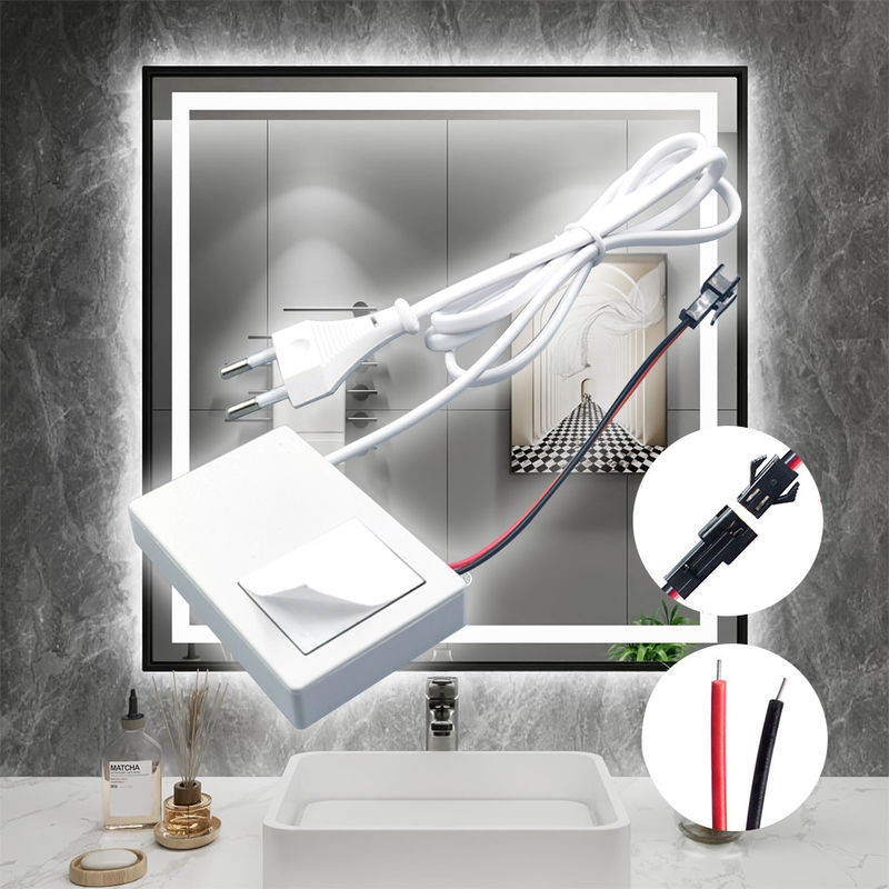 60W 12V Defogger con una chiave un colore selezionato LED Dimmer Mirror Touch Sensor Switch