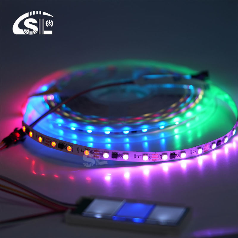 IP20 12V 60led/metro SMD 5050 10M LED RGB Strip Light per parete del bagno