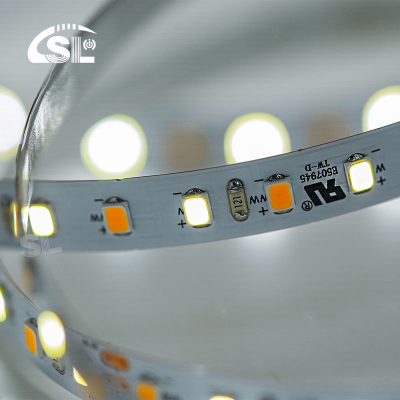 240leds 8mm 12V 24V UL Listed Dual Color COB SMD2835 LED Strip Light per illuminazione commerciale