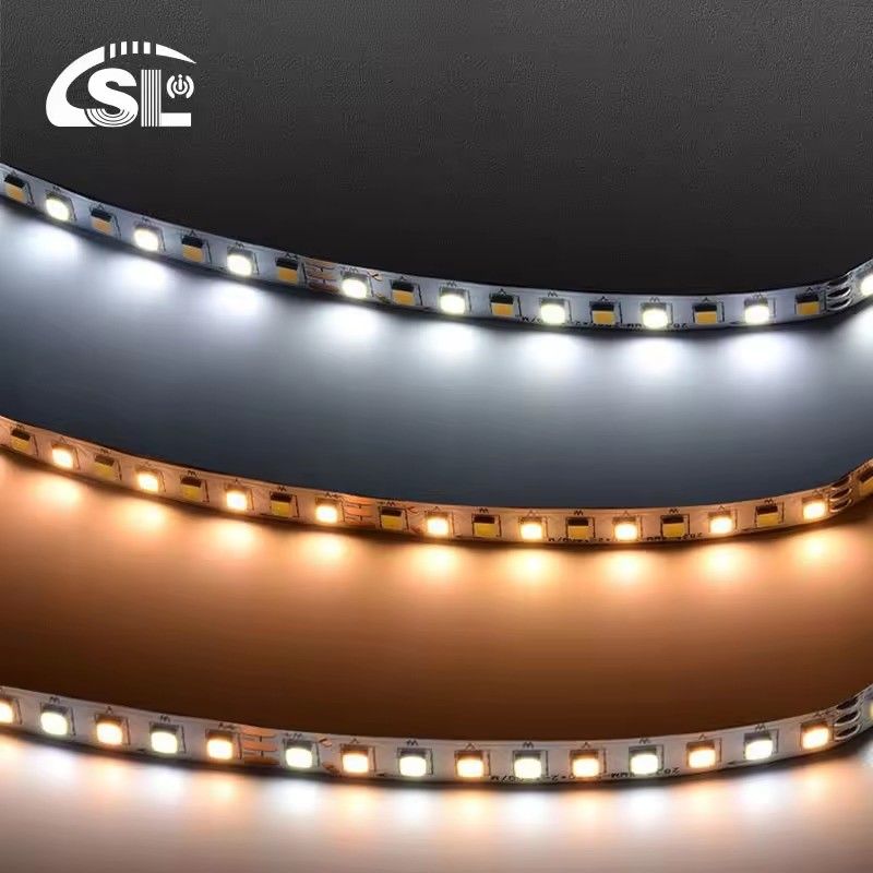 4000K CCT 8mm Larghezza LED Flessibile Strip Light 12V 120leds/m per la soluzione di illuminazione domestica