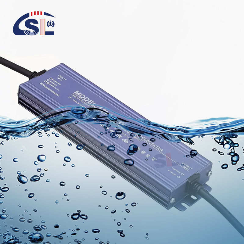 Conduttore LED impermeabile AC/DC12V 24V per illuminazione esterna 36W 60W 100W 150W 200W 300W 400W