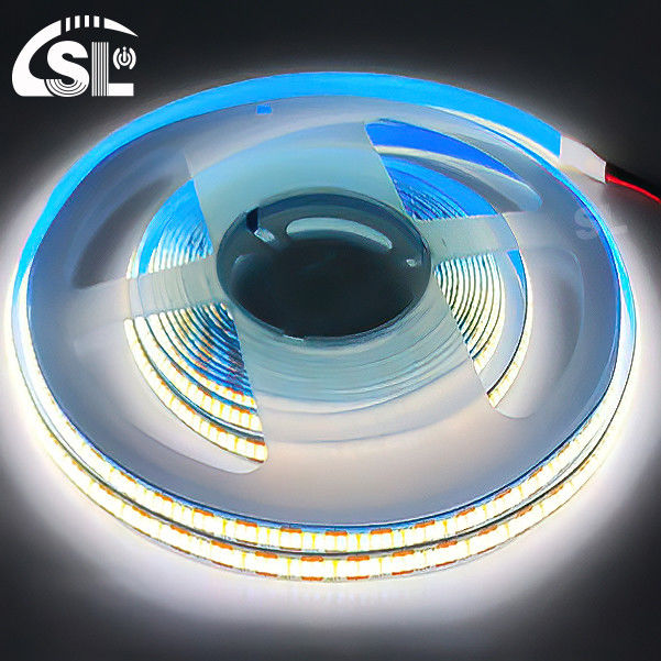 Esterno o Residenziale 1cm 1Cut Electroplate COB 12v COB 320Ds 5mm Ra 85 LED Light Strip