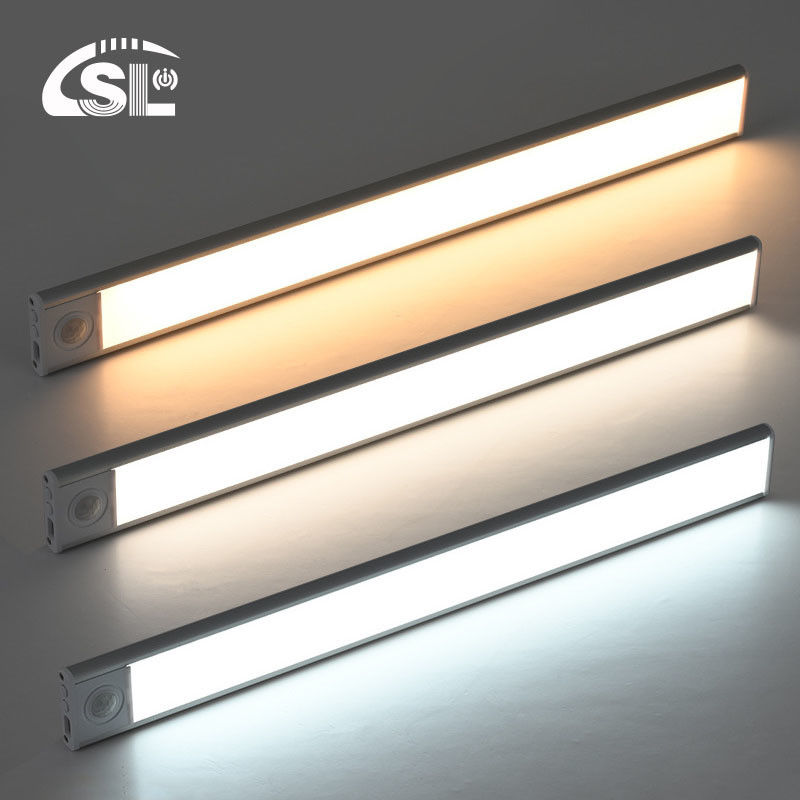 Temperatura del colore regolabile Sensore di movimento a LED Luce per armadietto da cucina ultra-sottile