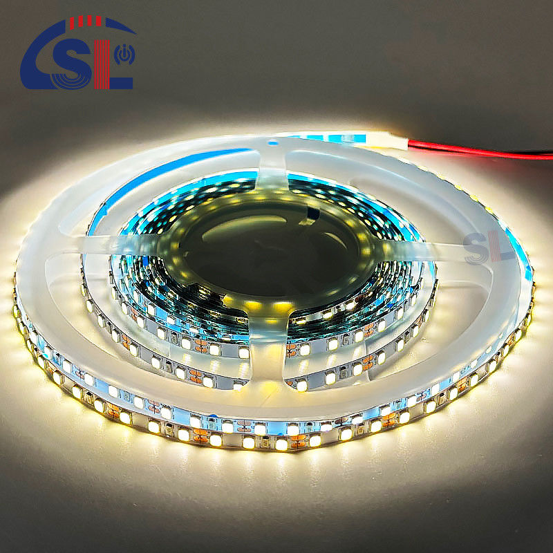 DC12V SMD2835 Electroplate PCB 120Ds 5mm Ra 80 LED Light Strip per uso residenziale