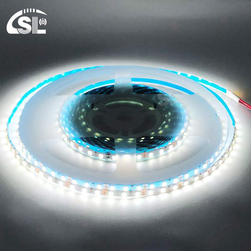 DC12V 24V SMD2835 Electroplate PCB 120Ds 5mm Ra 80 6500K LED Light Strip per uso residenziale
