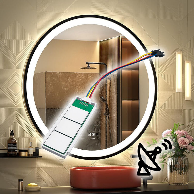 Livello di attenuazione Sì Personalizzabile 12V/24V 5A 60W/120W Rader PIR Sensore di movimento Switch Light LED Fonte di luce 1NO/1NC Switch Combinazione bagno