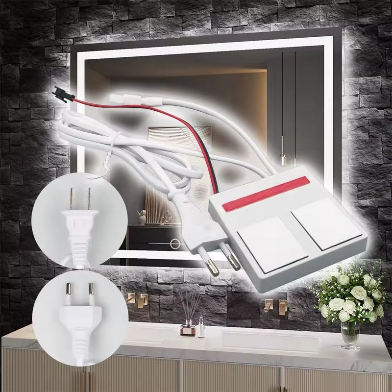 24W Smart LED Dual Touch Dimming Sensor con alimentazione integrata per il controllo e lo smogging a un solo/tre colori