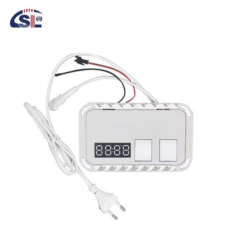 DC12V 5A 60W Sensore tocco monocolore Commutatore LED Specchio tocco con display di temperatura del tempo