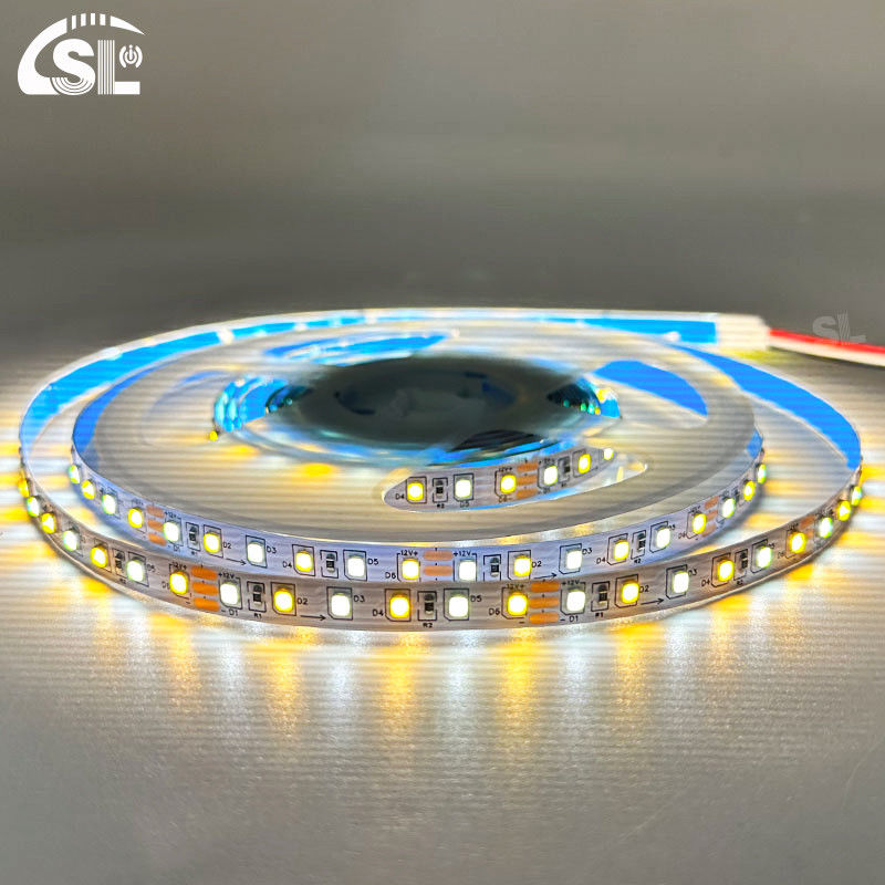 115lm/w 3000K-6500K Ra80 DC12V 120D 8mm LED Light Strips per bagni