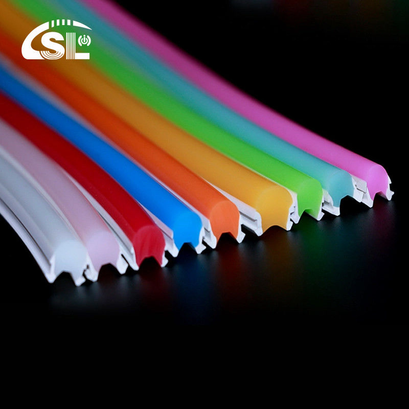 12v/24v/120v/240v LED Neon Strip Cuttable Rosa/Azzurro Silicio per DIY luci di Natale