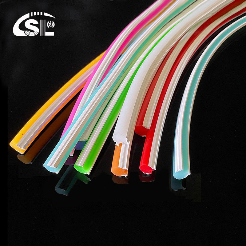 3- ODM/OEM Pure Silica Gel Neon Rope DC12V DC24V IP67 impermeabile 120leds/m SMD 2835 Led Neon Lampade per esterni e interni