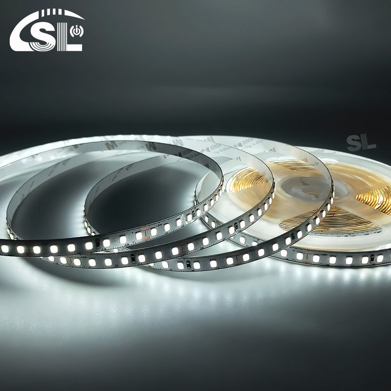 6500K Ra70 DC12V 24V SMD2835 140D 8mm LED Light Strips per Bagno