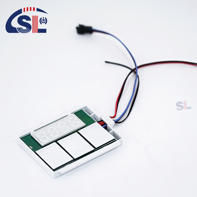 DC12V SL personalizzato Split Triple Button Triple Color Touch Sensor Switch Radar Tempo Temperatura Display Screen con bracket Smart Mirror
